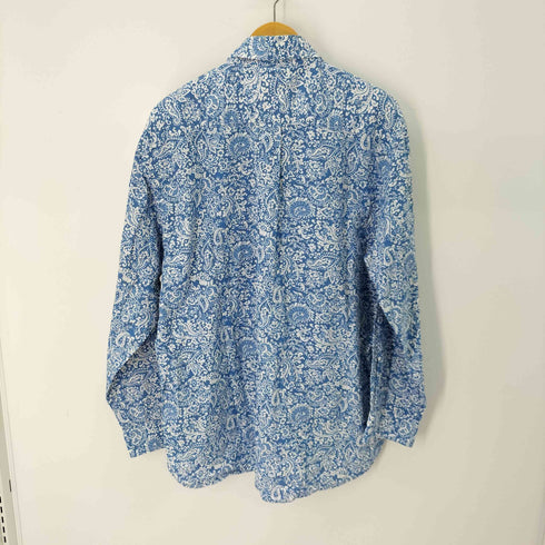 トミーヒルフィガー TOMMY HILFIGER ペイズリー ボタンダウン ロングスリーブシャツ メンズ import:L